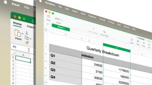 Inside Apple’s Numbers – how it compares to Microsoft Excel