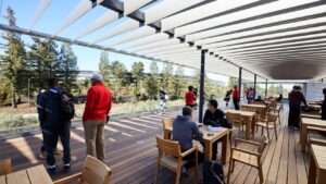 If you’re going to Apple Park in August, you won’t be able to visit the rooftop terrace