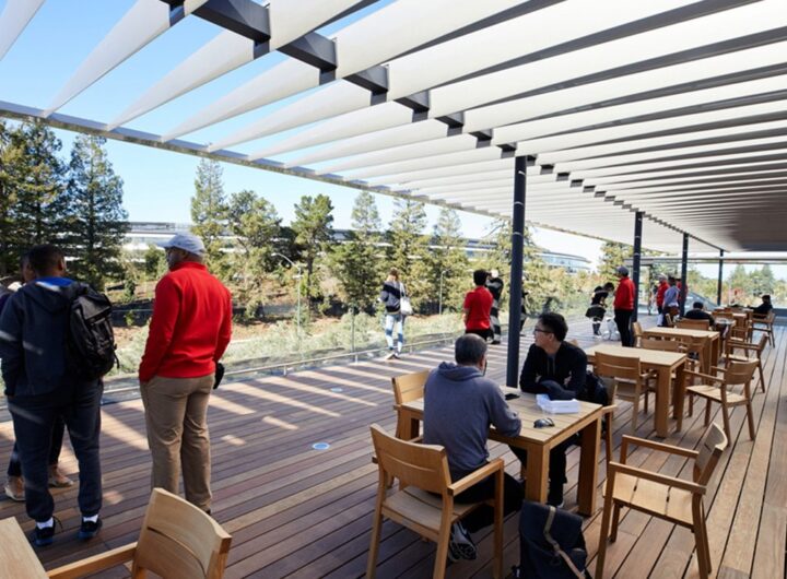 If you’re going to Apple Park in August, you won’t be able to visit the rooftop terrace