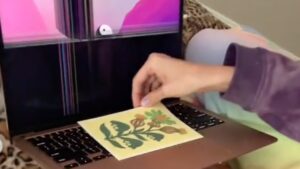 Don’t put camera guards, screen protectors, or keyboard covers on a MacBook Pro