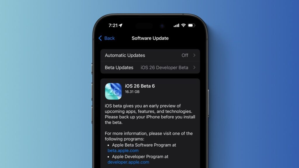New ringtones and app launch speed-up: What’s new in iOS 26 beta 6