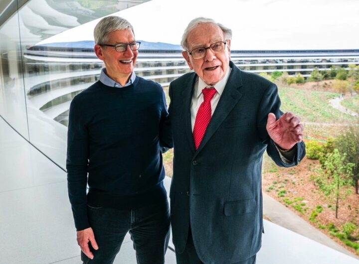 Berkshire Hathaway trims Apple stake but keeps it as largest holding
