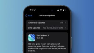 New in iOS 26 beta 7: Blood oxygen measuring, adaptive power notifications