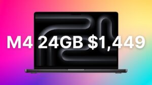 Lowest price ever: M4 MacBook Pro with 24GB RAM drops to ,449 (0 off)