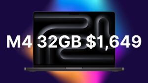 Exclusive deal: Save 0 on Apple’s M4 MacBook Pro with 32GB RAM