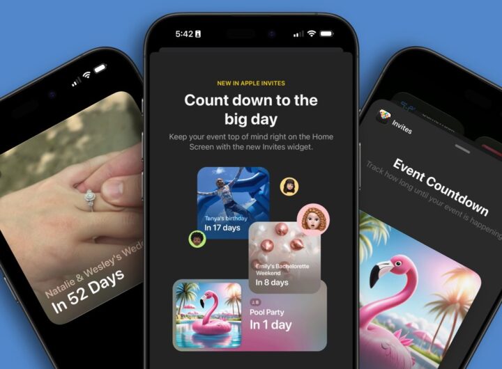 Apple Invites gets countdown widget in latest update