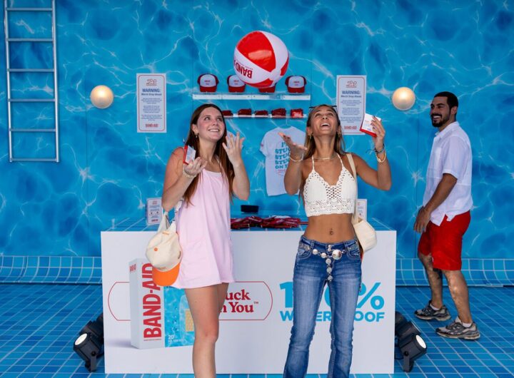 How Band-Aid Made a Splash With a Pool-themed Pop-up at Summerfest 2025