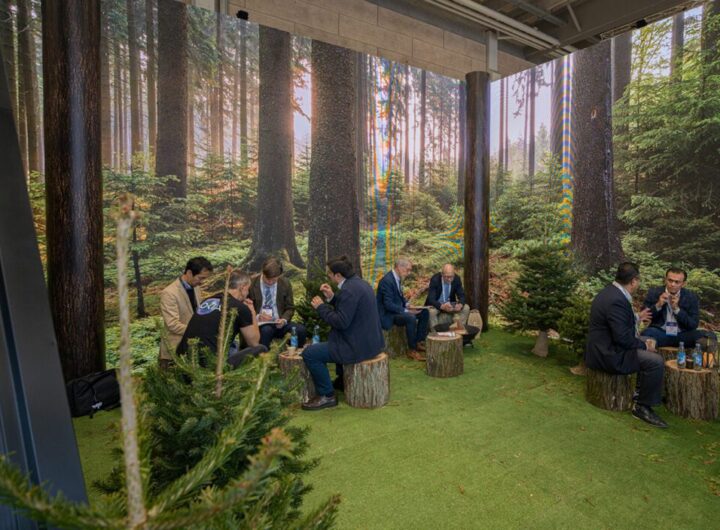 How Nokia Created a Midsummer Forest for its Booth at DTW Ignite