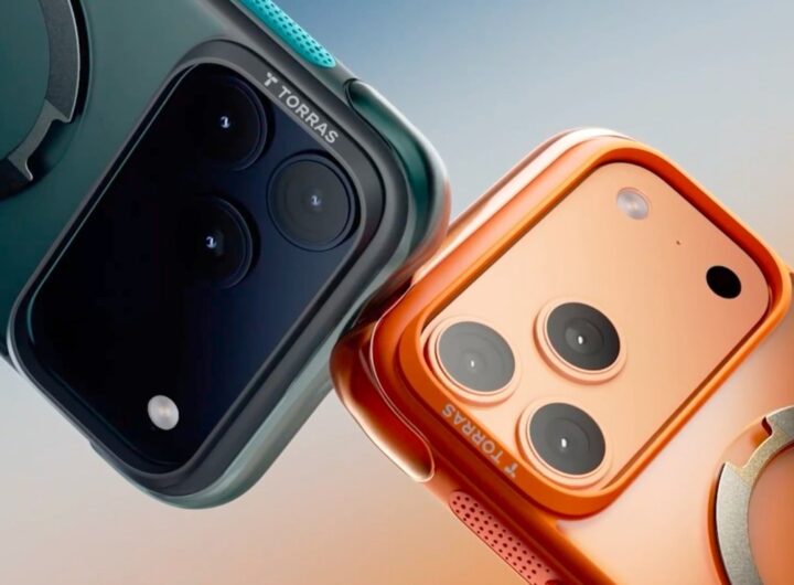 Torras Ostand Q3 Air case for iPhone 17 Pro Max offers rugged protection, athleisure style