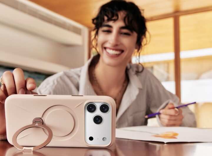Torras Ostand Q3 Silicone case for iPhone 17 Pro Max offers premium style and function