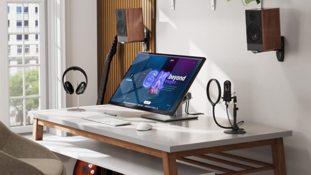 This 32-inch monitor is the first 6K display with Mac touchscreen support This 32-inch monitor is the first 6K display with Mac touchscreen support