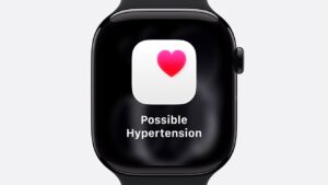 Apple expects to notify 100 million people that they have hypertension in a year