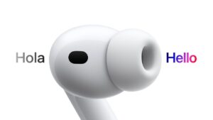 Live Translation will also work with AirPods 4 and AirPods Pro 2