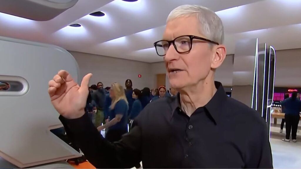 Apple’s Super Bowl: Tim Cook mobbed in NYC for iPhone 17 launch