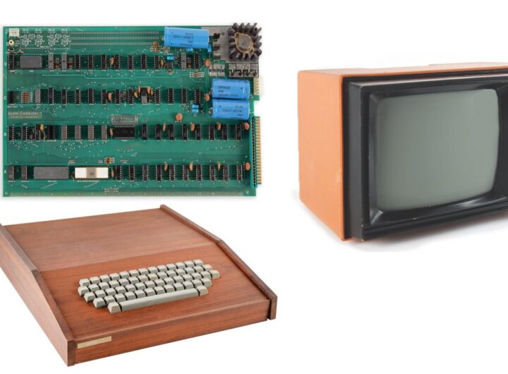 Rare Apple-1 in original wooden case fetches 5,000 at auction