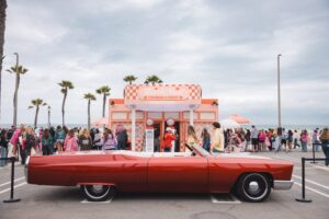 How a Viral Gen Z Hoodie Brand is Maximizing Signage on a Pop-up Tour