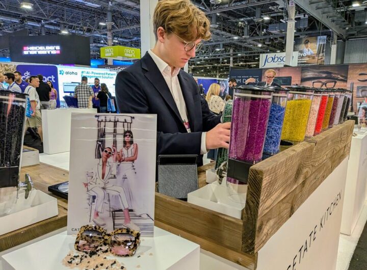 Five Eye-Catching Booth Product Displays from Vision Expo West