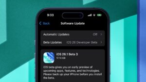 Everything new in iOS 26.1 beta 3: Third-party AI, Local Capture toggle, more