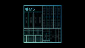 M5 chip thinks faster, renders quicker, & claims to be a whole lot smarter