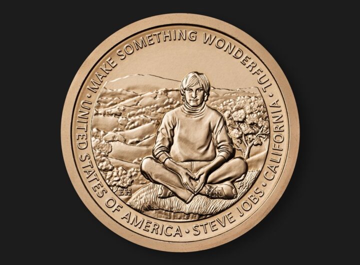 Steve Jobs featured on American Innovation  gold coin for 2026 Steve Jobs featured on American Innovation  gold coin for 2026