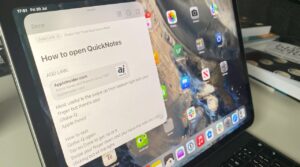 iPadOS 26: How to use Quick Notes or take a screenshot with a swipe