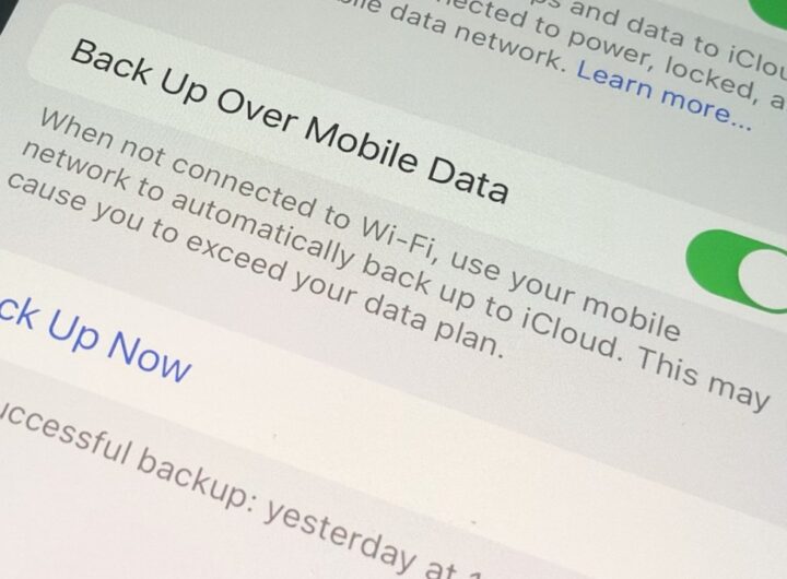 How to backup your iPhone or iPad