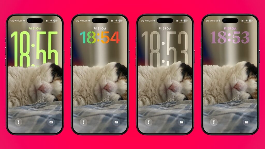 iOS 26: How to customize the iPhone’s Lock Screen clock