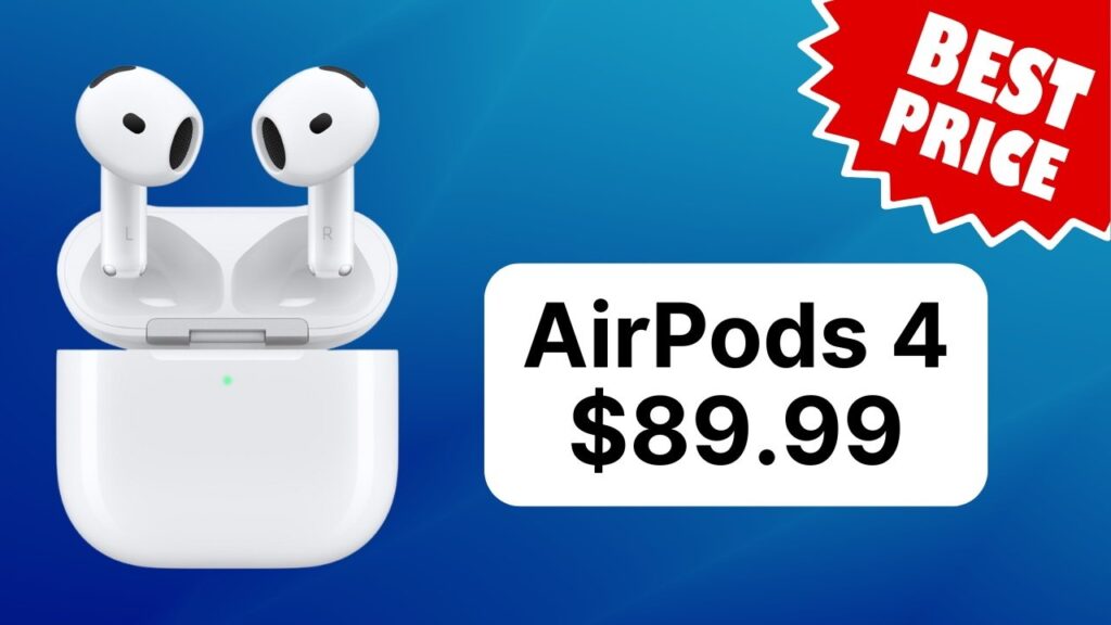 Apple AirPods 4 plunge to  best price during early Black Friday sale