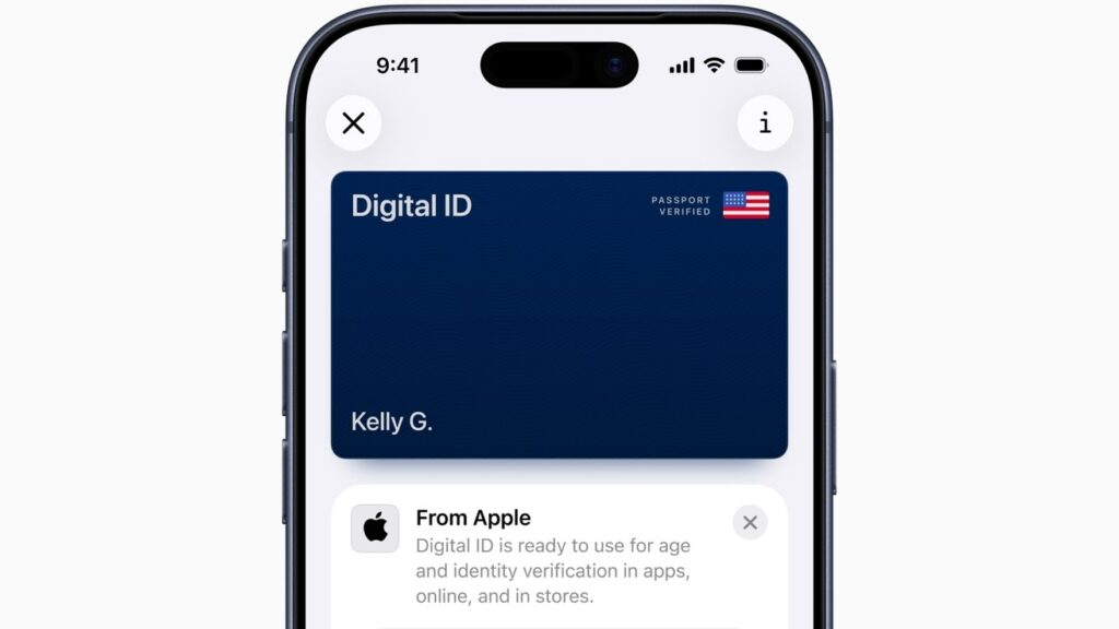 Passports on iPhone arrive with new Digital ID feature