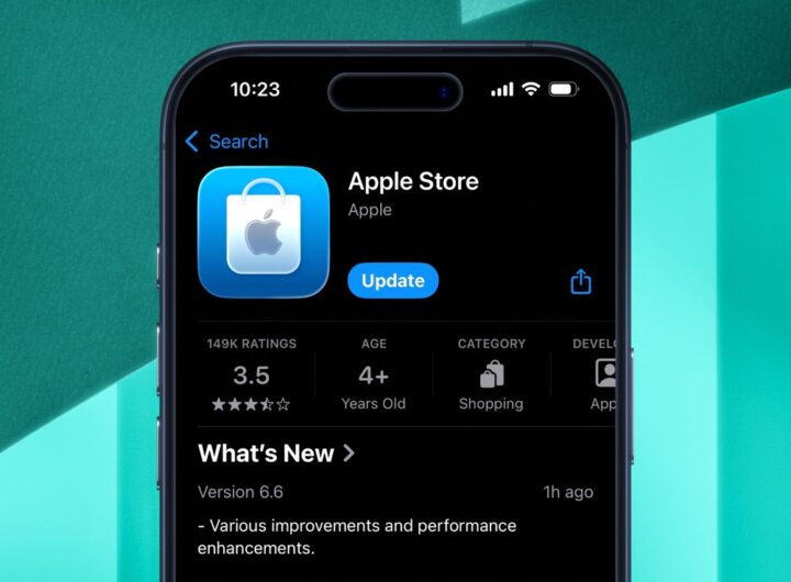 Apple Store app gets Liquid Glass overhaul and a new icon