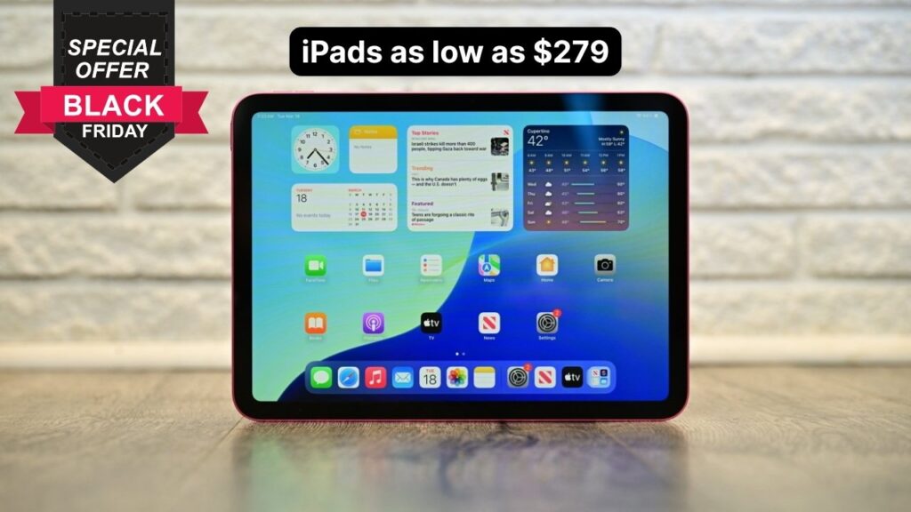 Amazon slashes iPad 11 to just 9 for Black Friday Deals Week