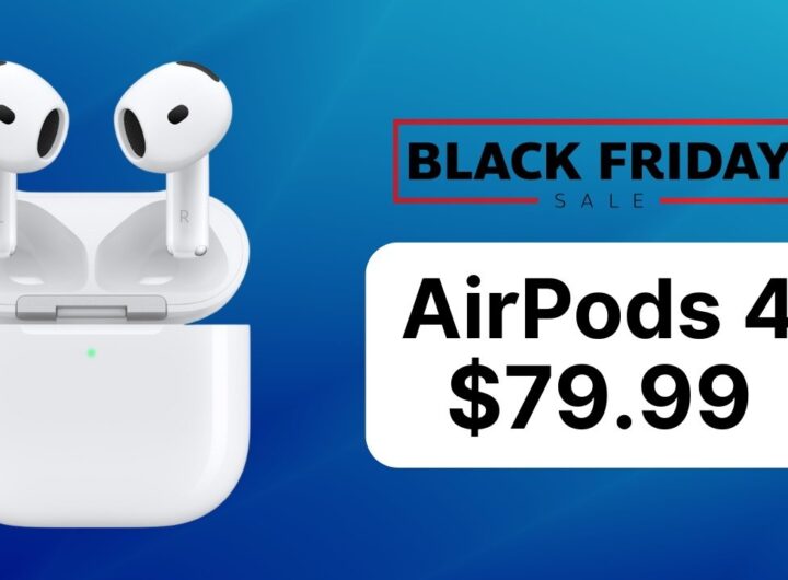 Apple AirPods 4 fall to record low .99 during Amazon’s Black Friday sale