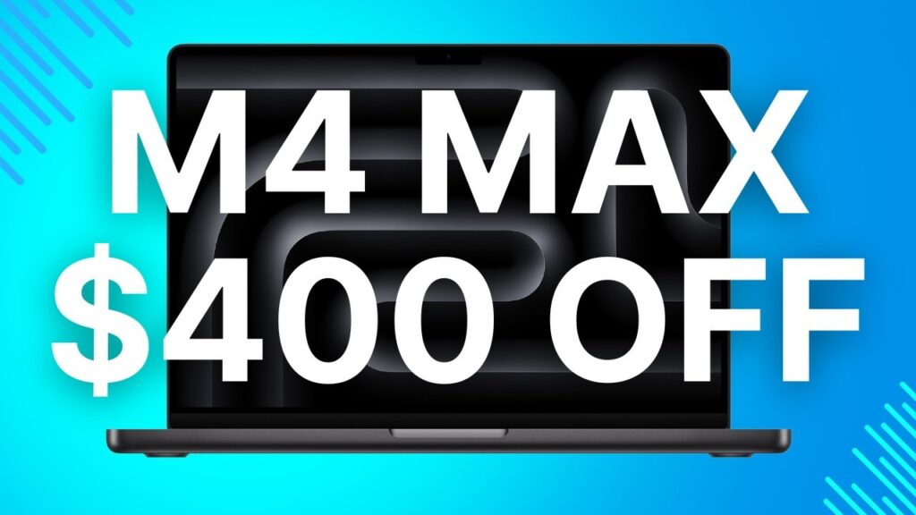 Save 0 on Apple’s M4 Max MacBook Pro in Black Friday price war