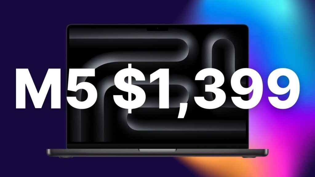 Amazon slashes new M5 MacBook Pro to ,399, save 0 for Black Friday