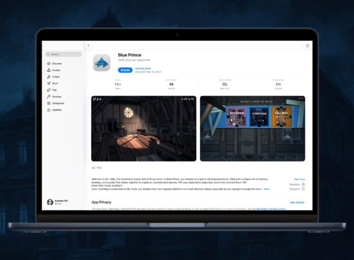 Critically acclaimed puzzle game ‘Blue Prince’ coming to Mac App Store soon