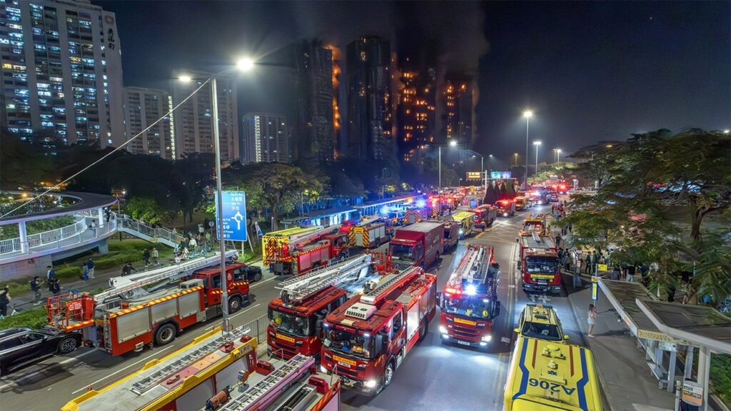 Tim Cook promises donations after deadly fire in Hong Kong