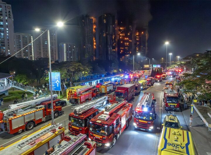 Tim Cook promises donations after deadly fire in Hong Kong