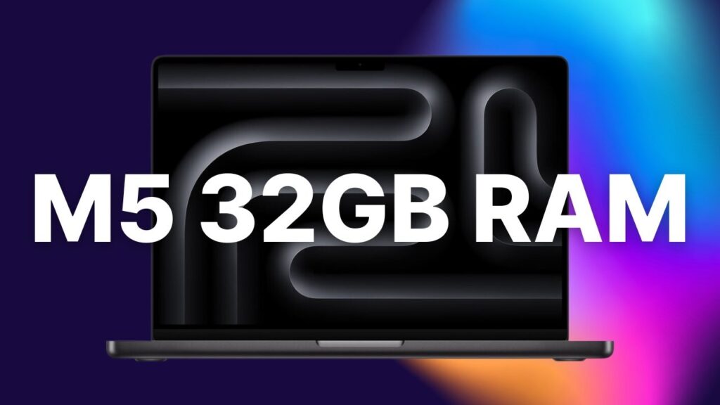 Apple’s new M5 MacBook Pro with 32GB RAM falls to ,749