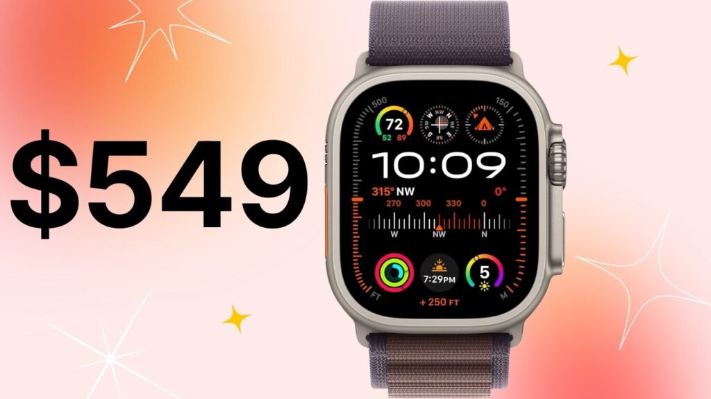 Apple Watch Ultra 2 plunges to 9 on Amazon, best price ever