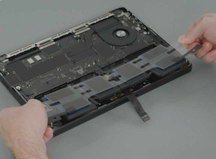 Apple has made it much easier to replace the battery in a 14-inch MacBook Pro