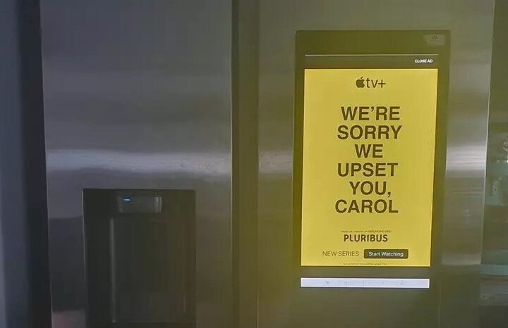 Viral account of ‘Pluribus’ fridge ad causing mental health hospitalization was a lie