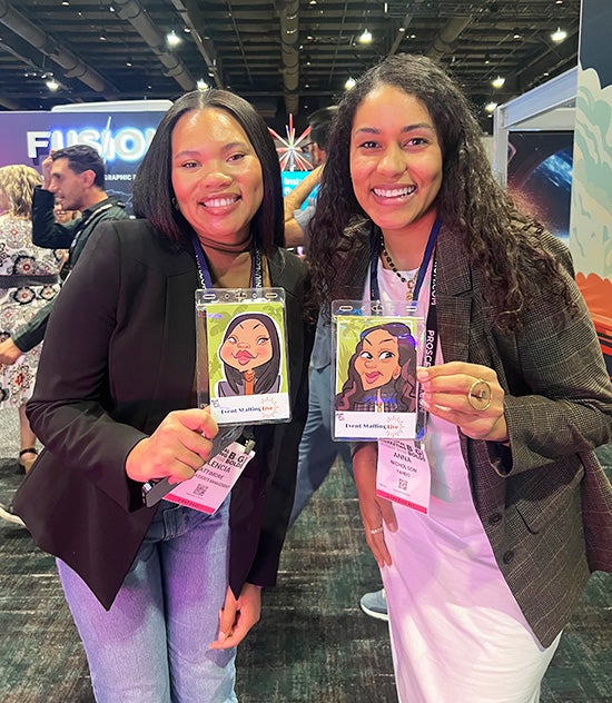 Experiential in Color Mentorship Q&A: Anna Nicholson and Melencia Lattimore