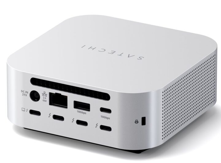 Satechi Thunderbolt 5 CubeDock has SSD bay & fast charging