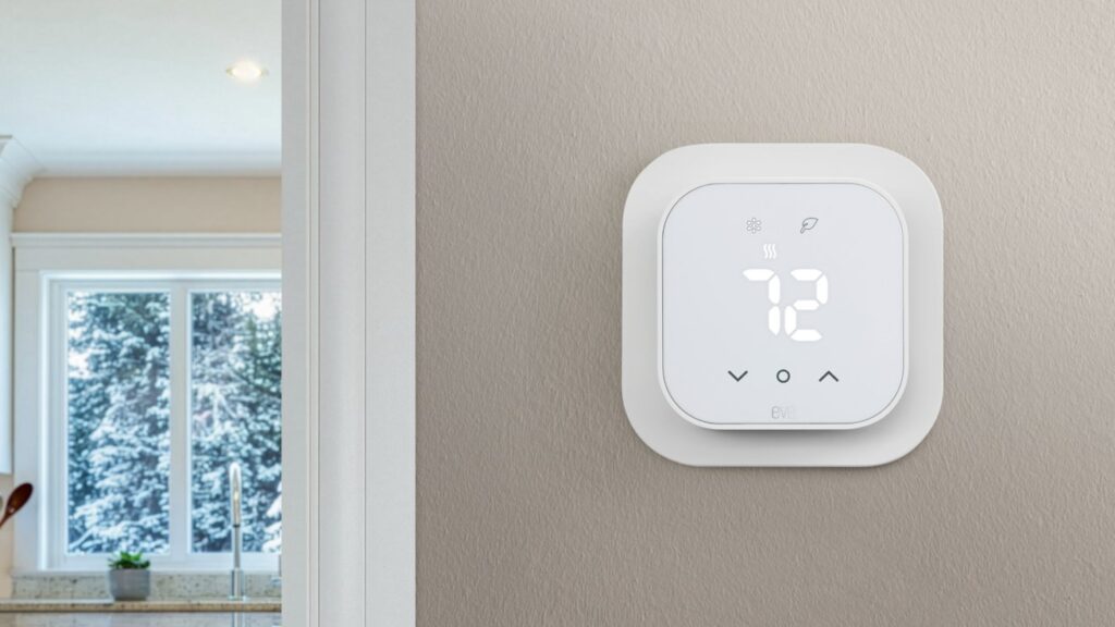 Eve’s new minimalist smart thermostat supports Matter-over-Thread