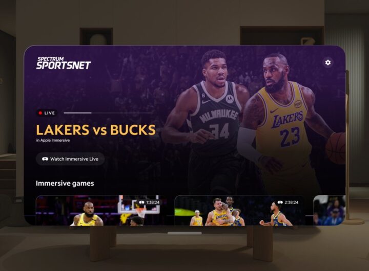 When and how to watch Lakers games in Apple Immersive format on Vision Pro