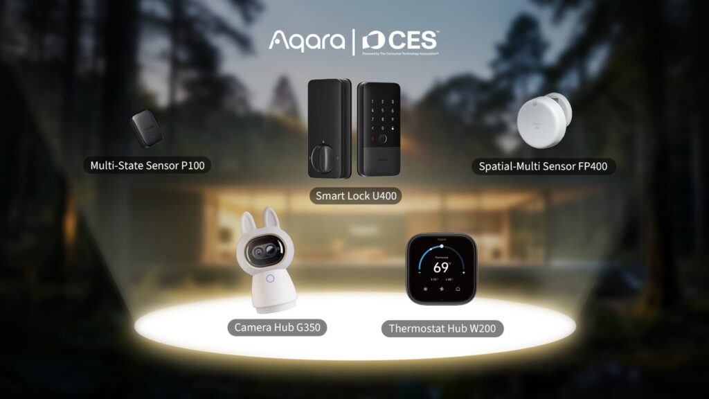 First UWB Home Key lock and Adaptive Thermostat lead Aqara’s CES 2026 showcase