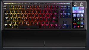 Corsair’s Galleon 100 SD combines a mechanical keyboard with a Stream Deck