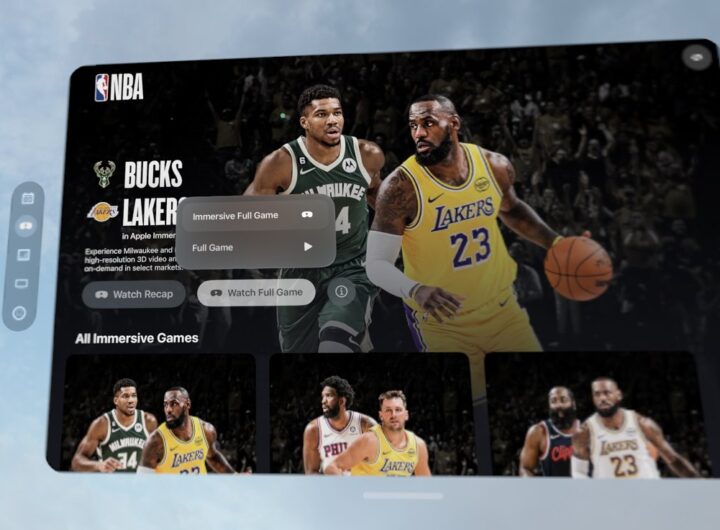 First Apple Immersive NBA Lakers game available for free viewing on Apple Vision Pro