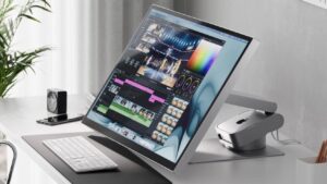 Dock Your M4 Mac mini into this 32-inch 4K touchscreen monitor