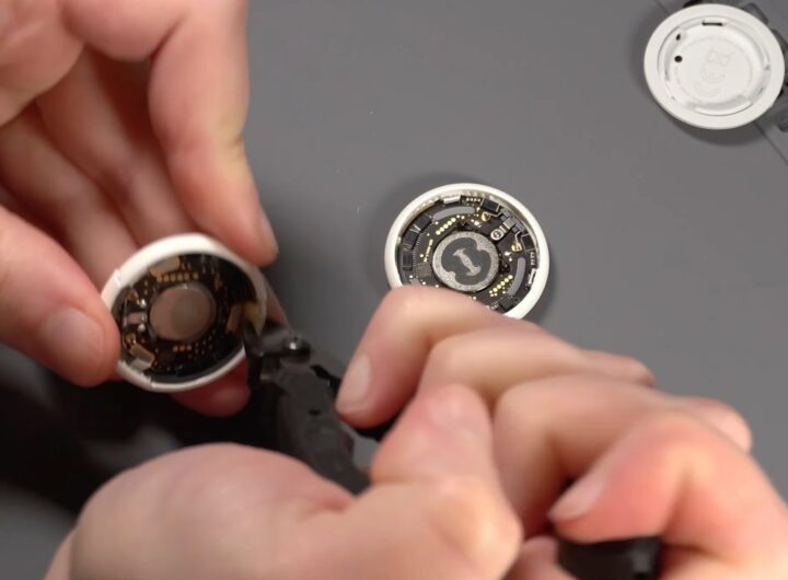 AirTag 2 has a thinner motherboard, bigger speaker coil, and lots of glue